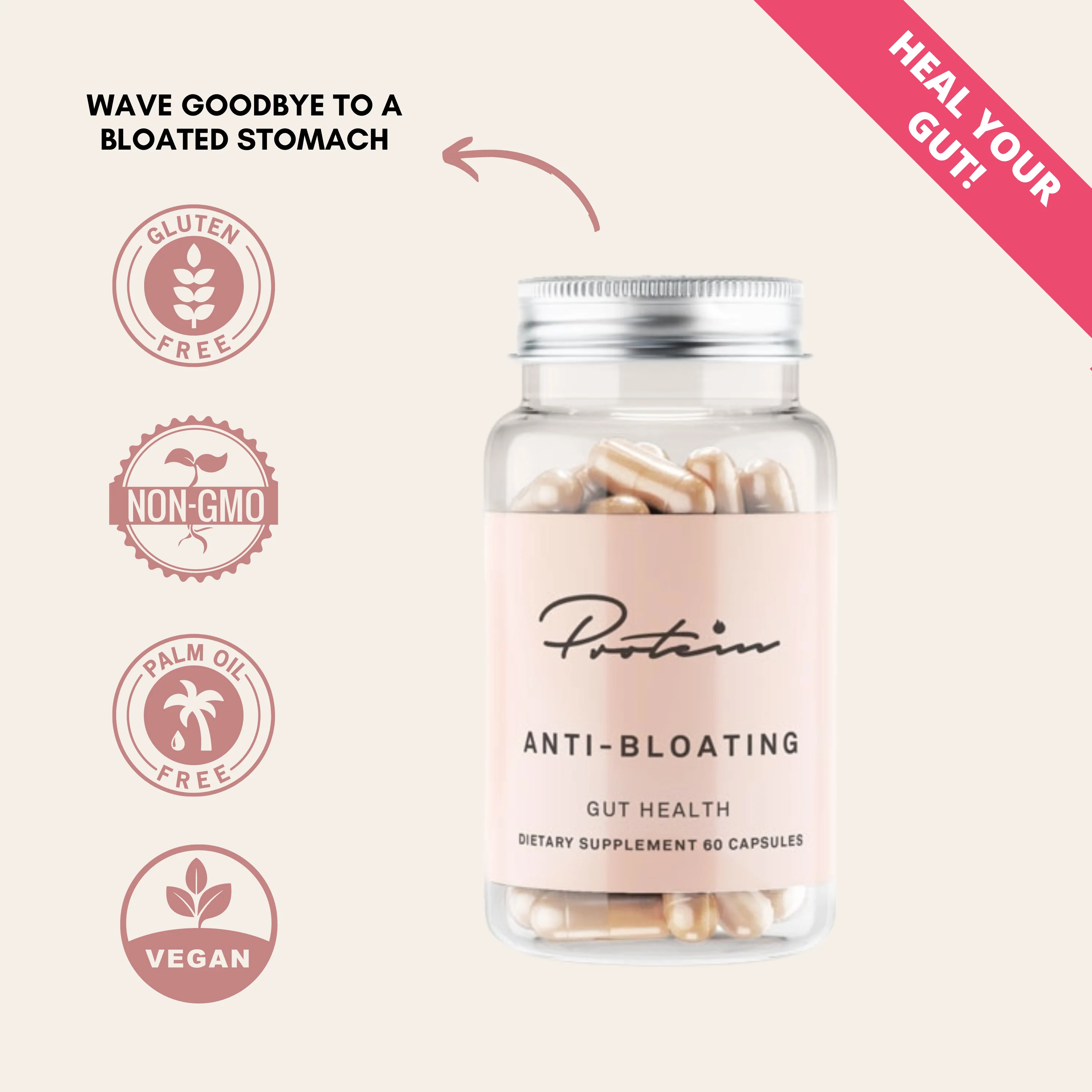 Anti-Bloat & Digestion | 60 Capsules - Image 3