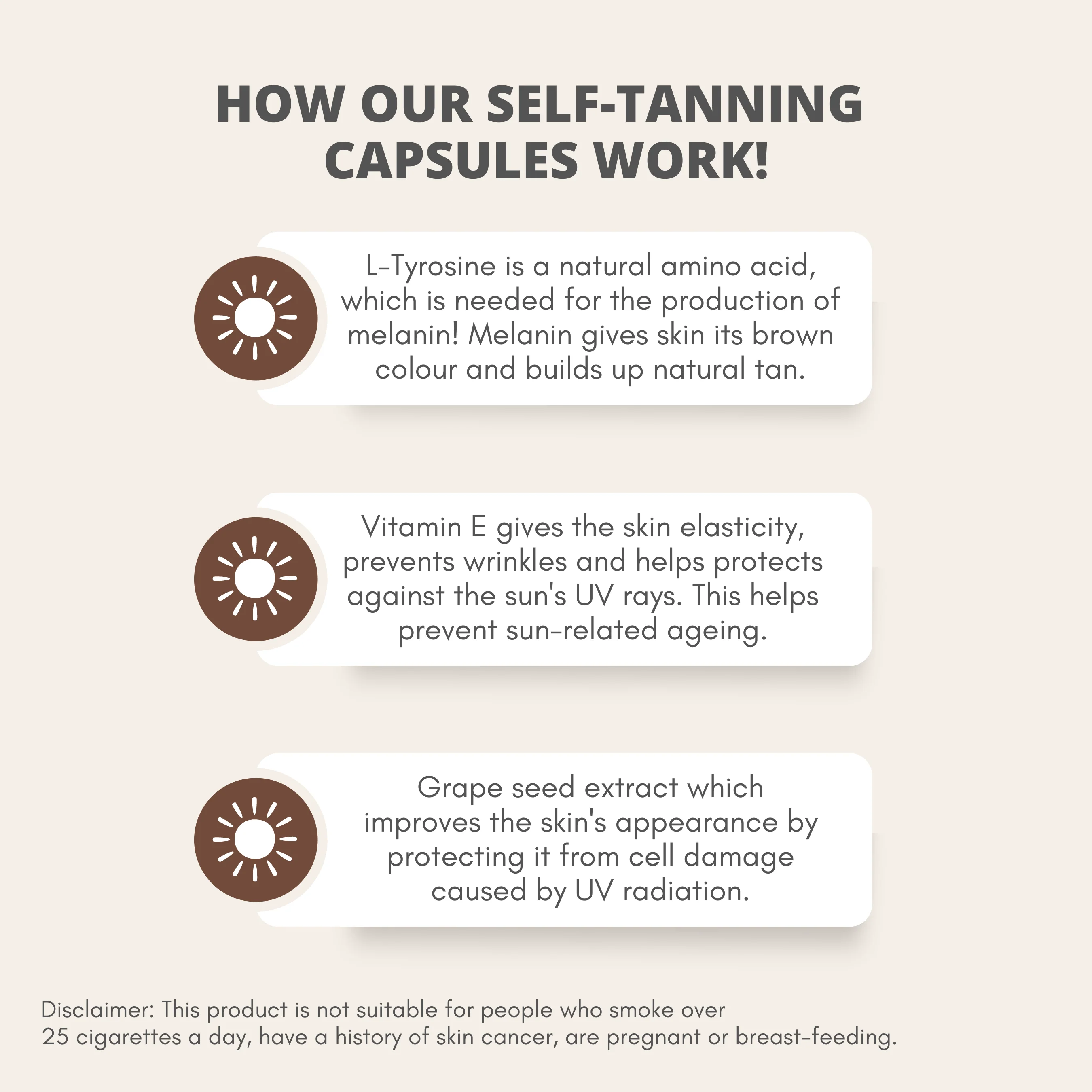 Self Tanning | 150 Capsules - Image 4