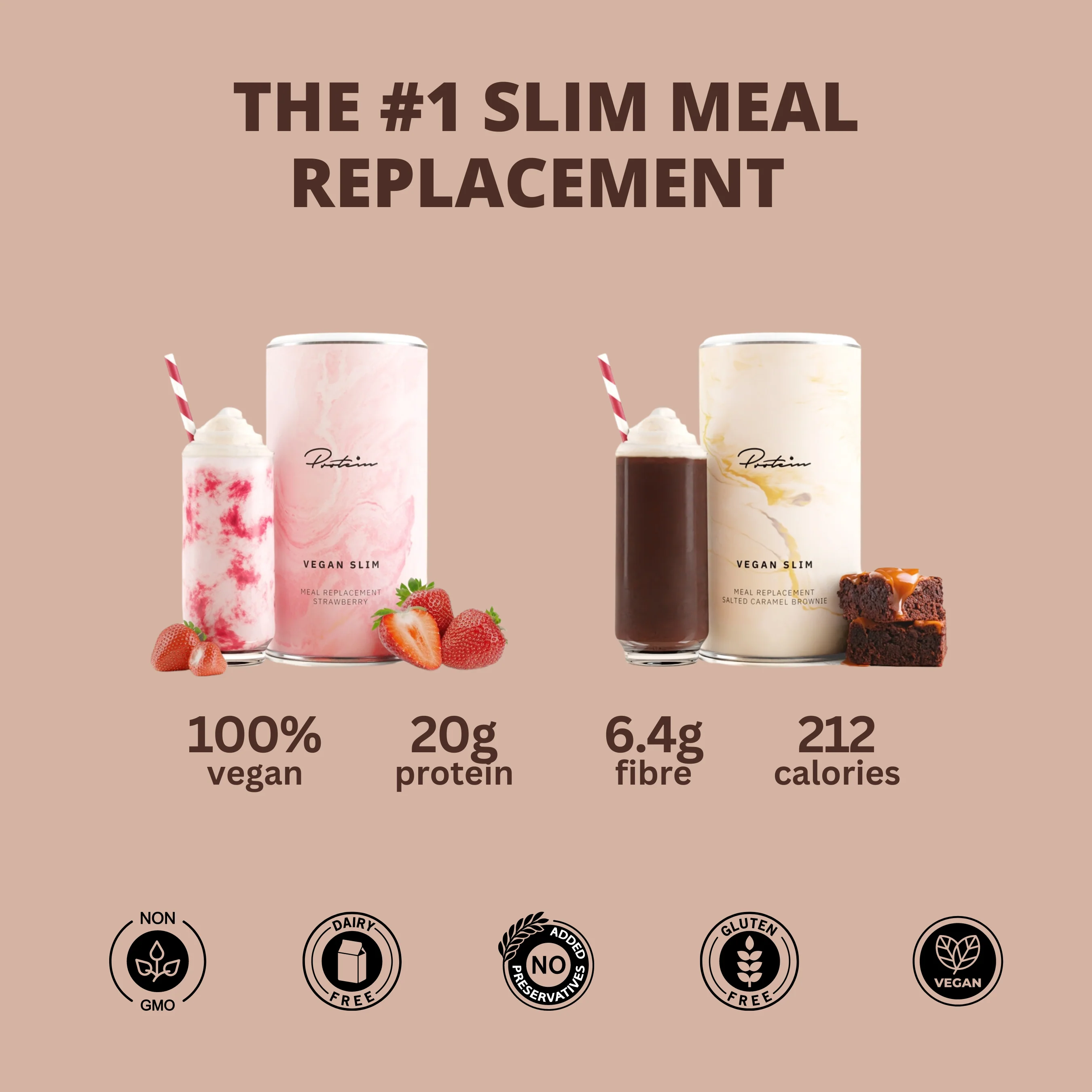 Slim Meal Replacement, Lactose-free & Vegan - Image 10
